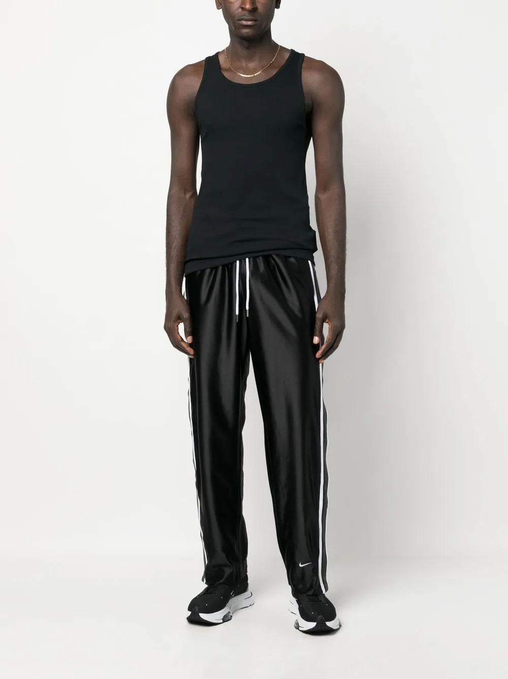 Nike Men's Circa Tearaway Basketball Pants In Black ModeSens