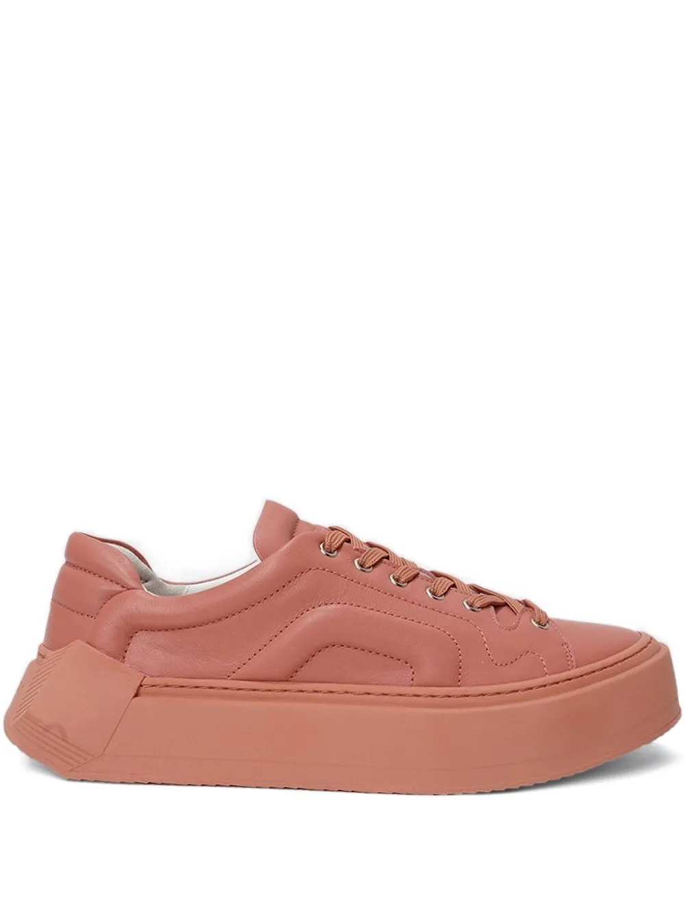 Pierre Hardy Cubix lace-up sneakers | Pink | Image 1