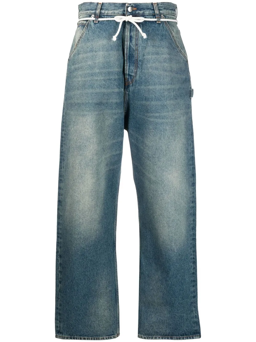 DARKPARK ropetie wideleg Jeans Farfetch
