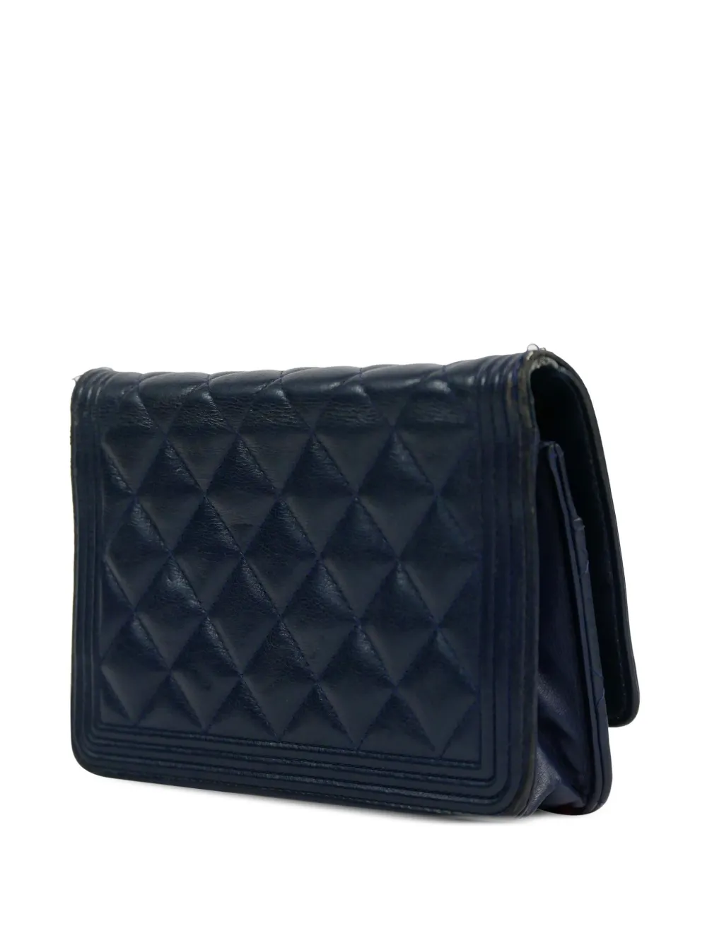 CHANEL Pre-Owned 2016-2017 pre-owned Boy schoudertas - Blauw