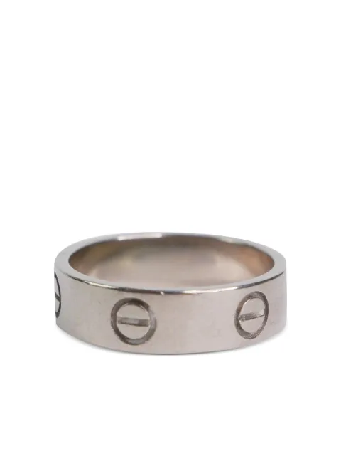 Cartier Pre-owned 18kt Weißgoldring