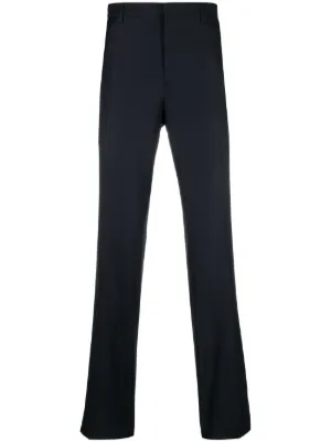 Balenciaga large-fit Tailored Trousers | Blue | FARFETCH Balenciaga large-fit Tailored Trousers | Blue | FARFETCH
