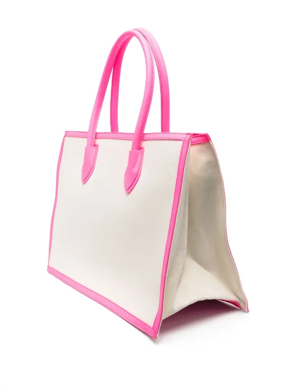 MSGM Kids contrasting edge Tote Bag Farfetch