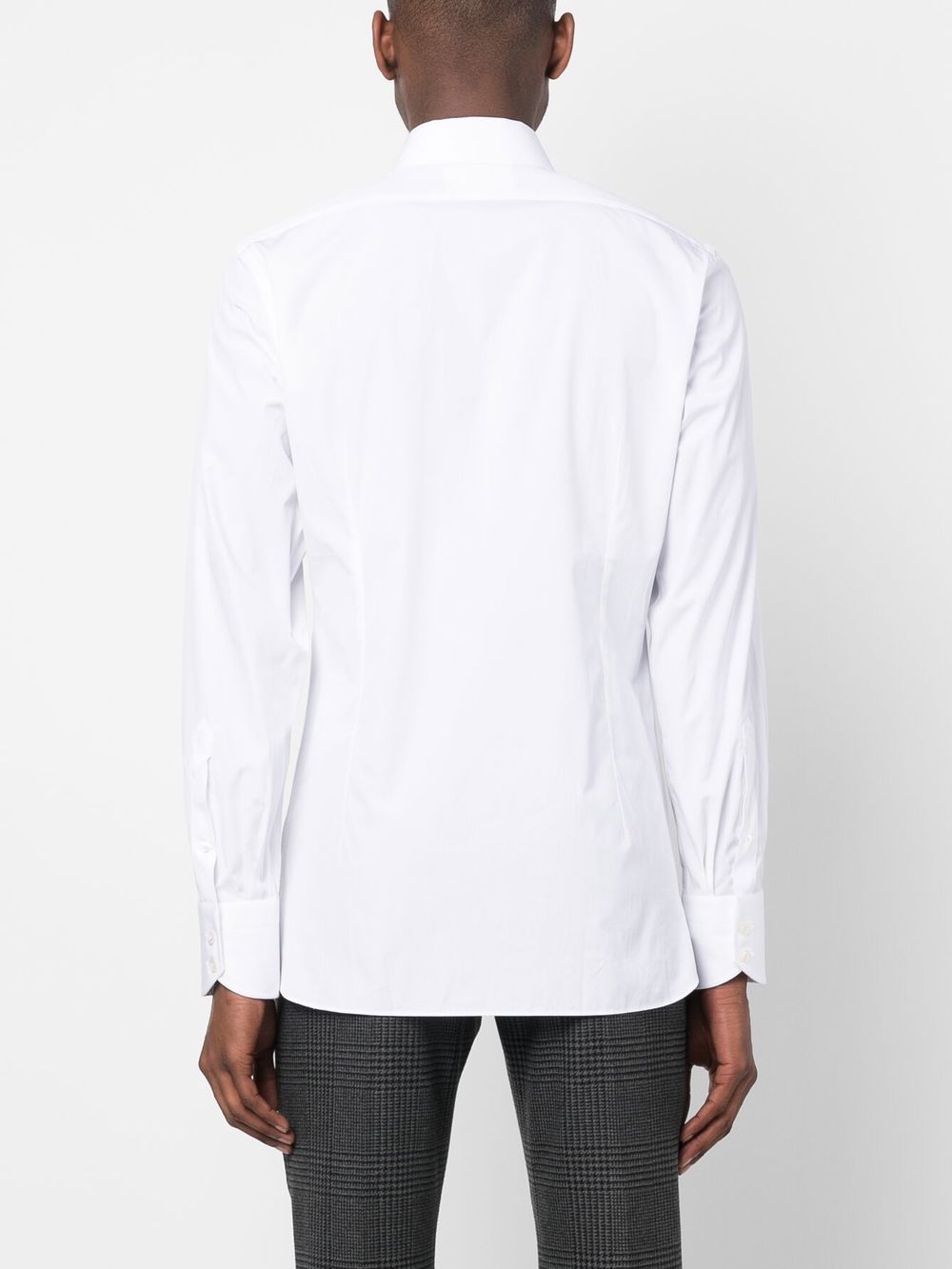 Shop Tom Ford Long-sleeve Shirt In Weiss