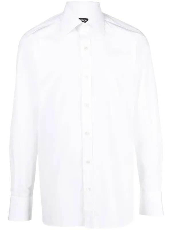 【関税込み】TOM FORD ホワイト アイスダイ Tシャツ TOM FORD Stretch Cotton and Modal-Blend T-Shirt for Men | MR