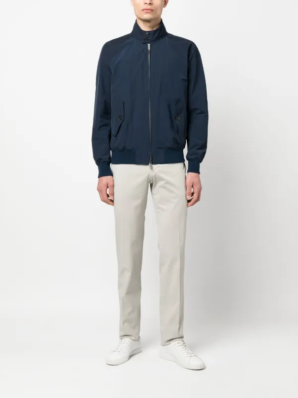 BARACUTA ネイビーブルー ボンバージャケット BARACUTA ネイビーブルー ボンバージャケット バラクータ【頂点