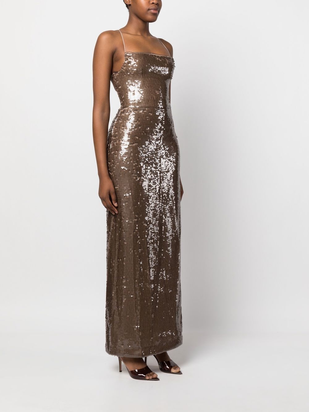 Sabina Musayev Sequin Maxi Dress - Farfetch