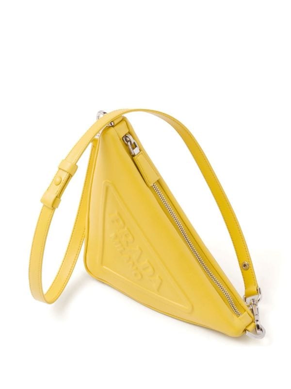 Prada Women's Triangle Leather Mini-bag