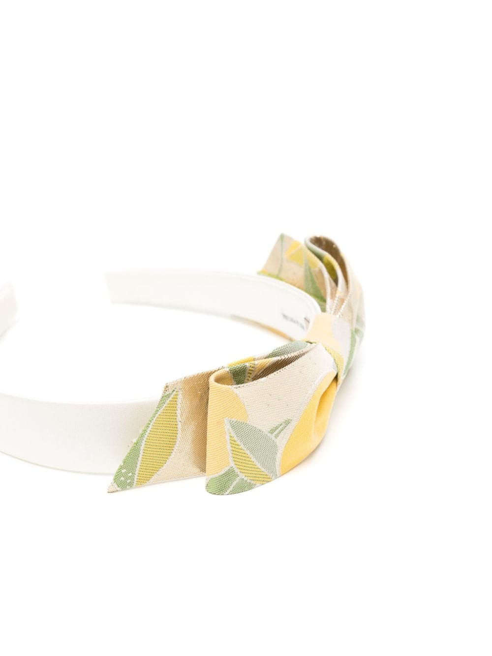 Shop Hucklebones London Side Bow Hair Band In White