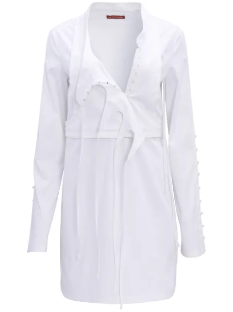 Altuzarra Kamili long-sleeve minidress
