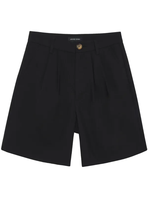 Black tailored shorts hotsell