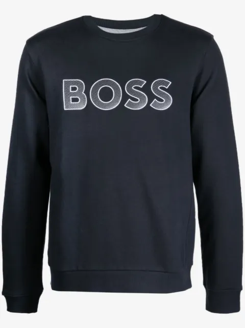 BOSS sweat à logo brodé