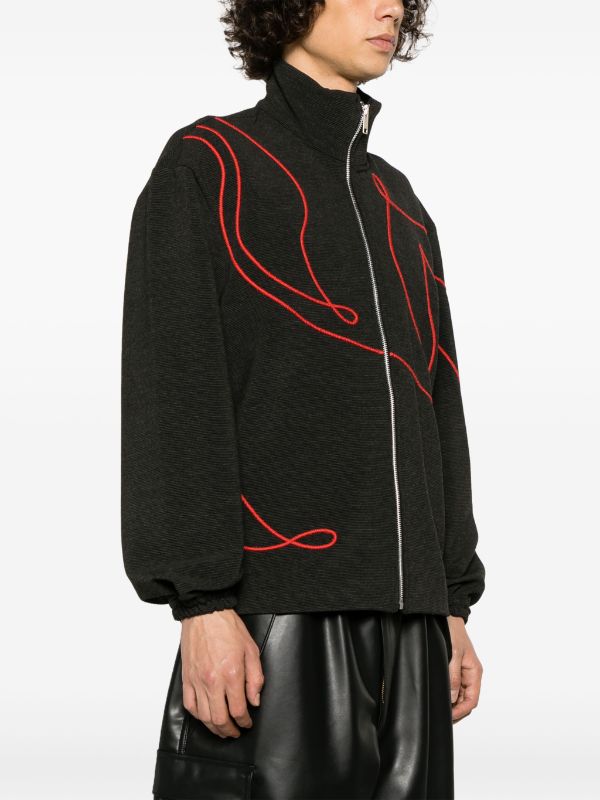 AV Vattev O'Keeffe Embroidered Track Jacket - Farfetch