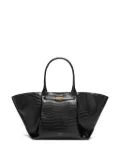 DeMellier The New York croc-embossed tote bag - Black