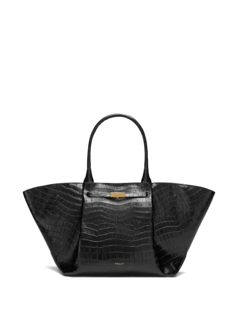 DeMellier The New York croc-embossed tote bag