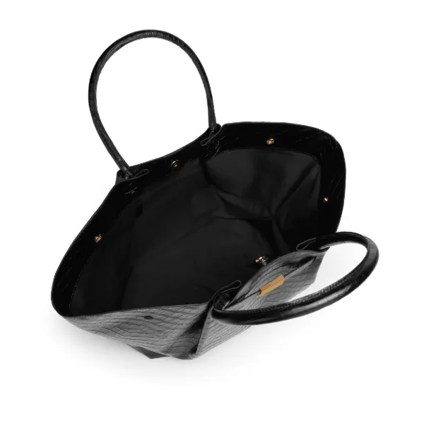 DeMellier The New York croc-embossed Tote Bag | Black | FARFETCH