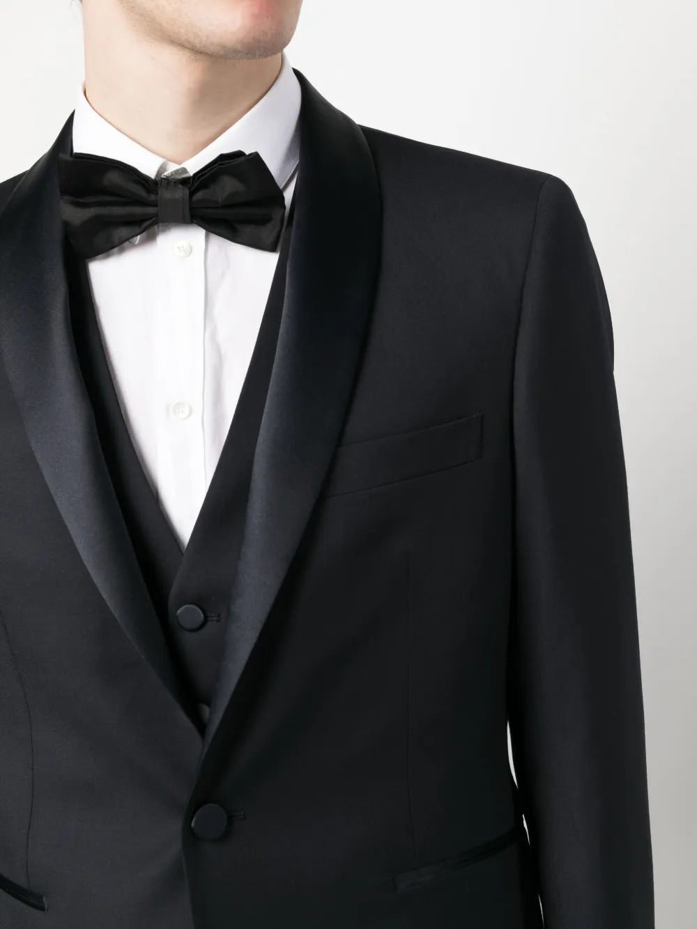 Tagliatore Dinner Suit Set In Blau