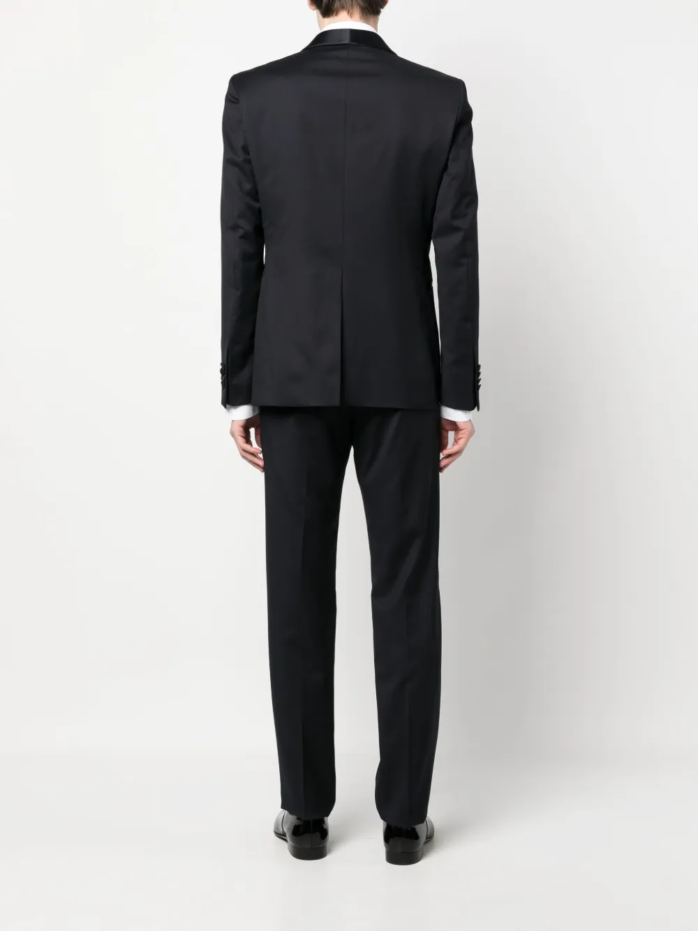 Tagliatore Dinner Suit Set In Blau