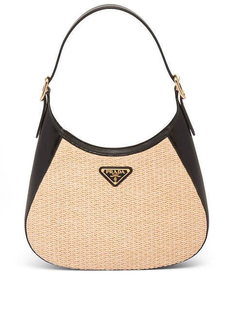 Prada triangle-logo shoulder bag