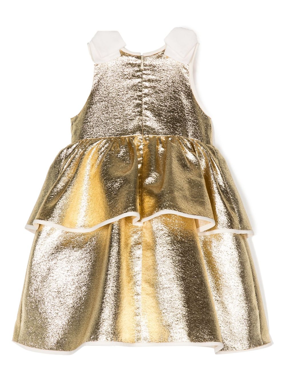 Hucklebones London Jurk met metallic-effect - Goud