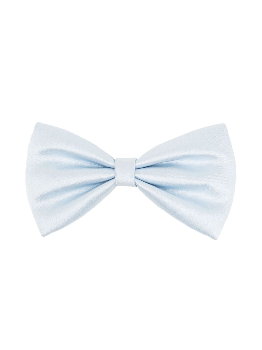 Shop Hucklebones London Satin Bow Hair Clip In Blue