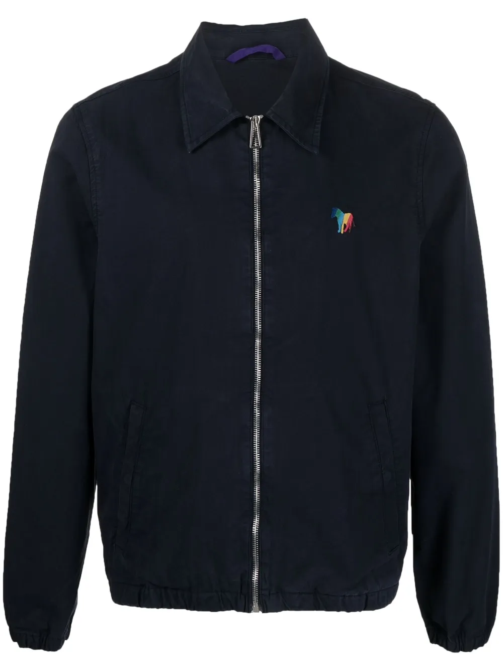 Ps By Paul Smith Zip Sweatshirt. In Blau