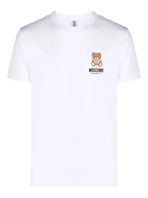 Moschino logo-print cotton T-shirt
