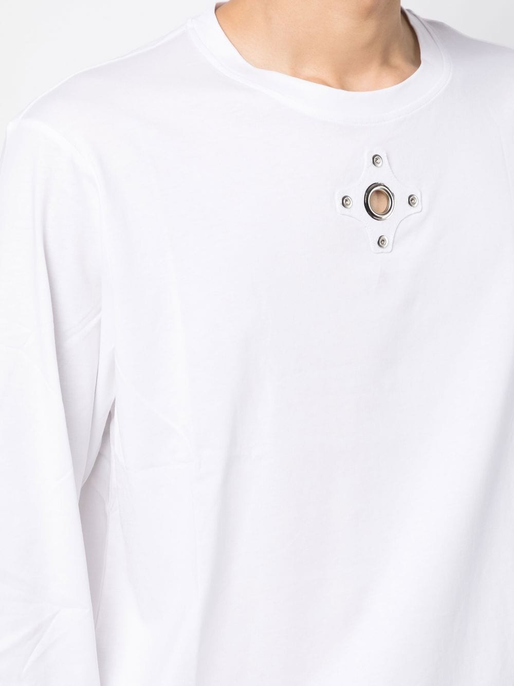 Shop Craig Green Dust-cap-detail T-shirt In Weiss