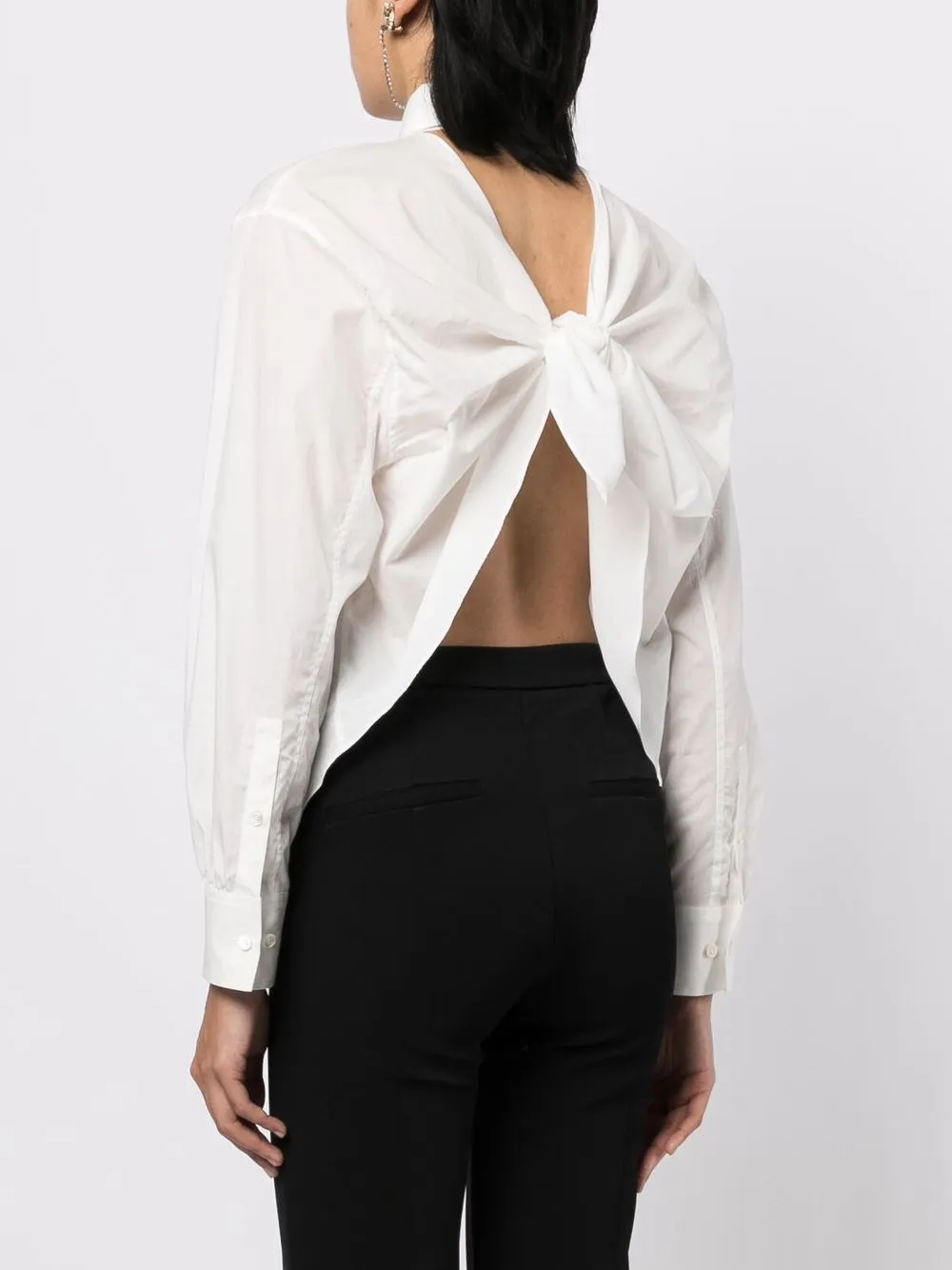 Undercover Rock Mit Cut-outs In White