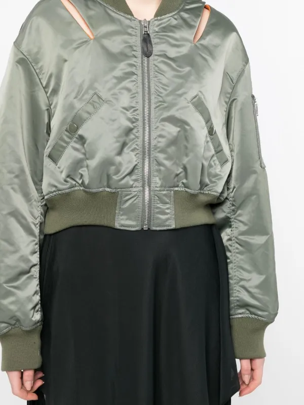 Undercover Rear tie-fastening Bomber Jacket - Farfetch