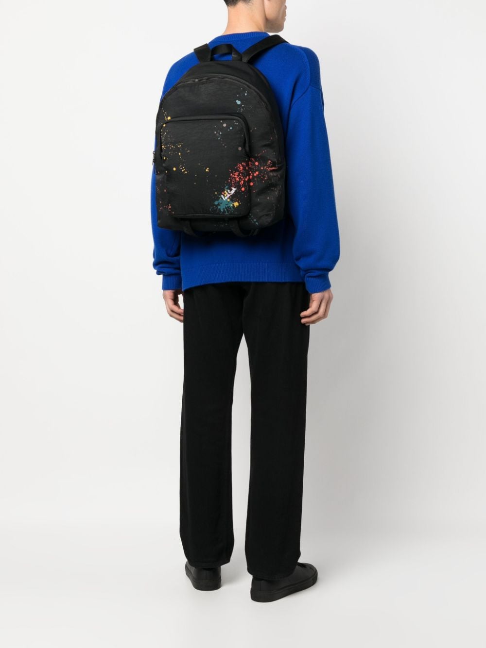 Image 2 of Paul Smith paint-splatter backpack