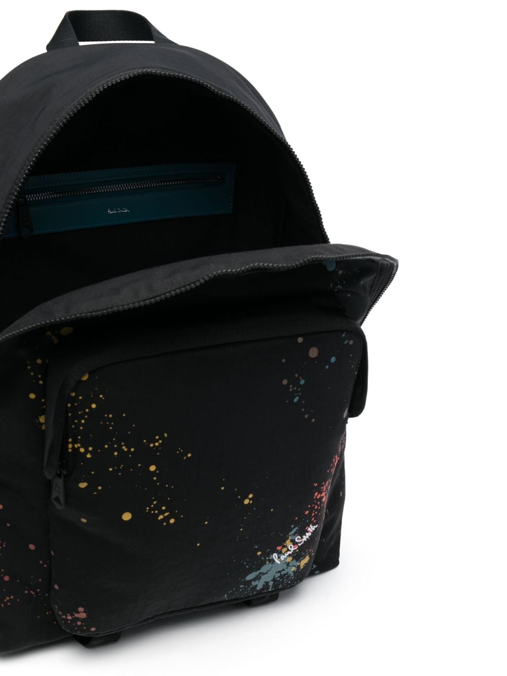 Shop Paul Smith Paint-splatter Backpack In Schwarz
