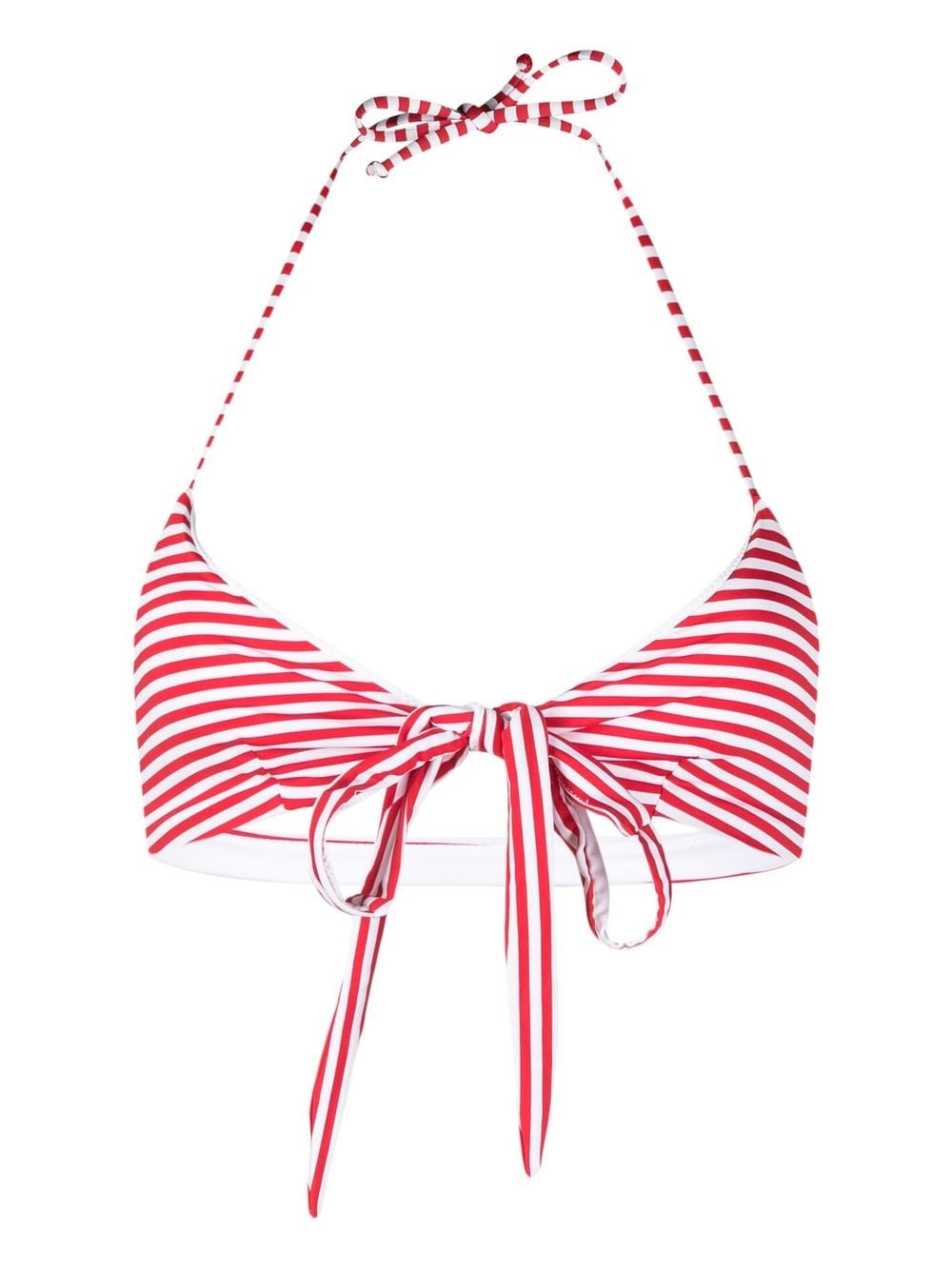 MC2 Saint Barth Horizontal stripe-pattern Bikini Top - Farfetch