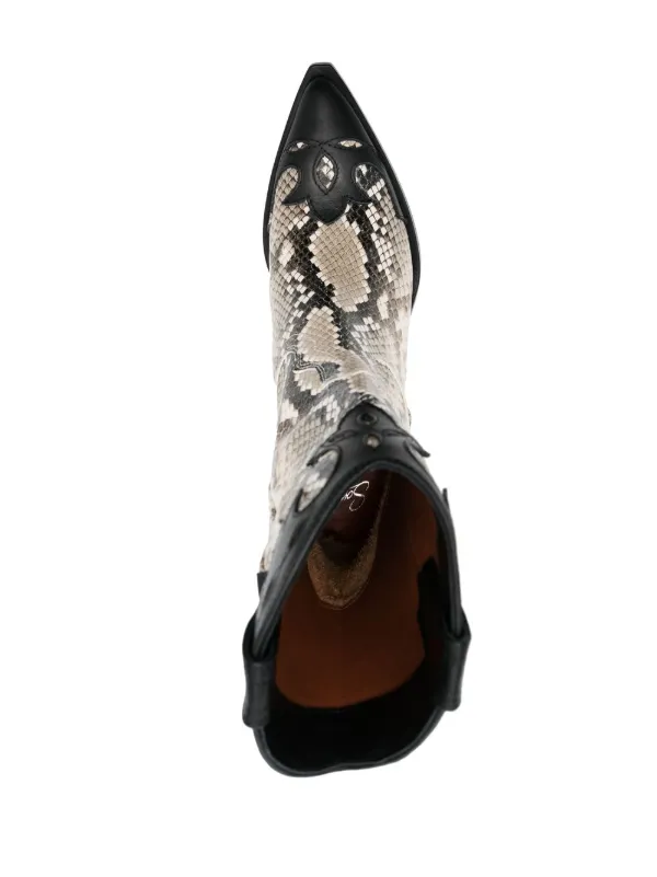 Sonora leopard print Cowboy Boots Farfetch