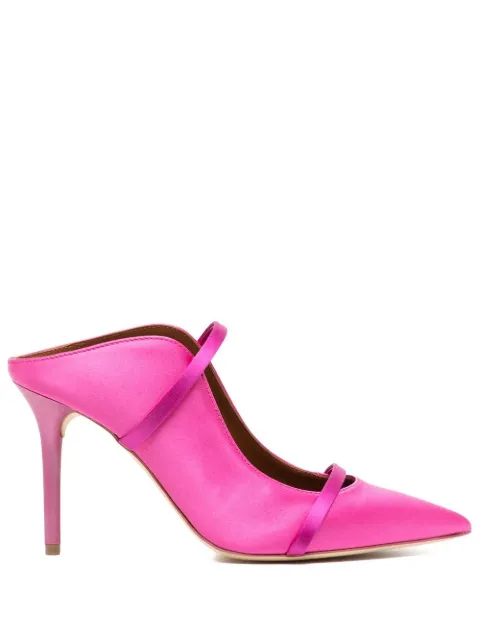 Malone Souliers mules con tiras y puntera en punta