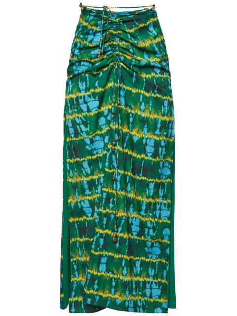Altuzarra graphic-print skirt