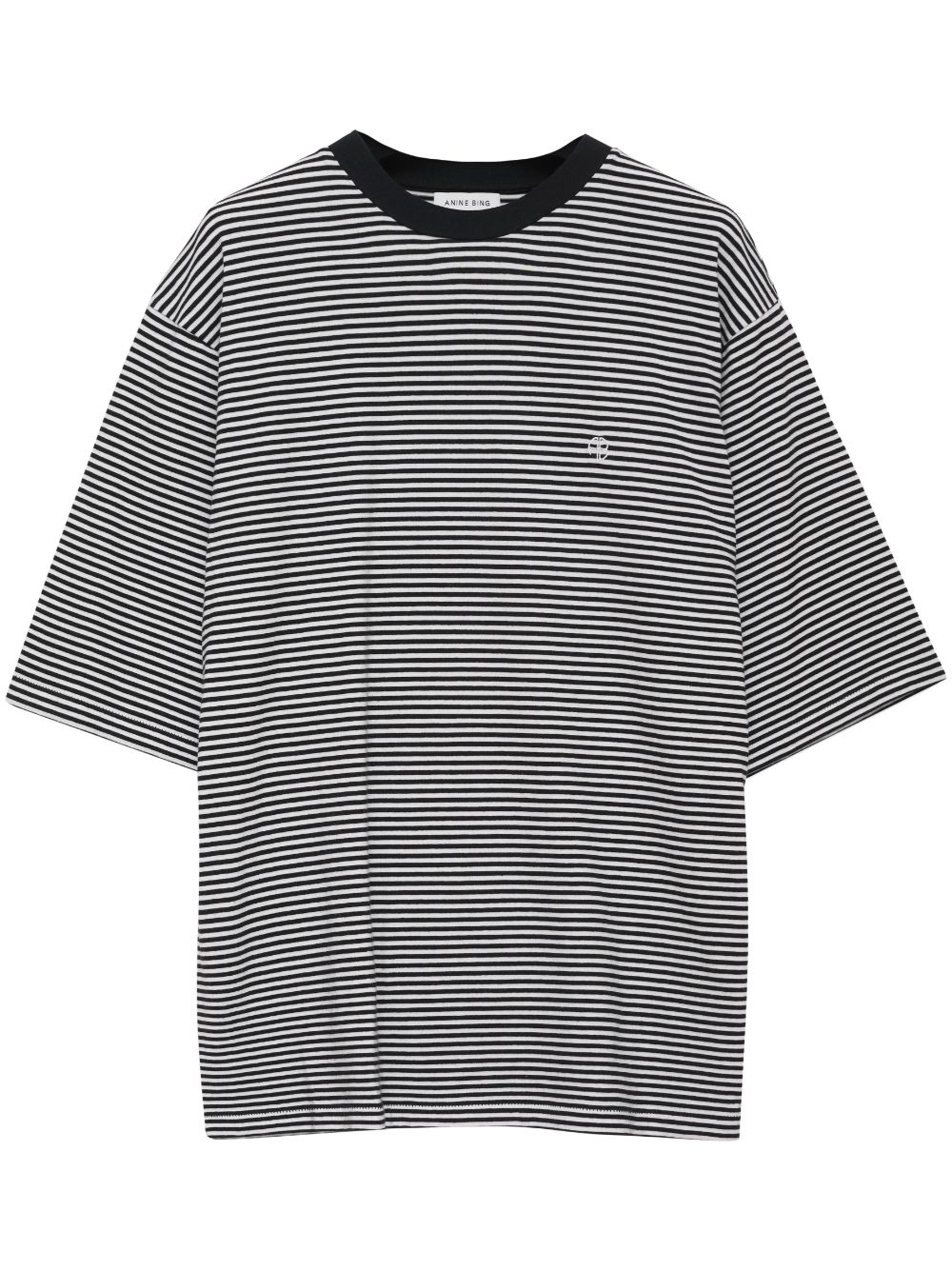 ANINE BING Bo stripe-print T-shirt - Farfetch