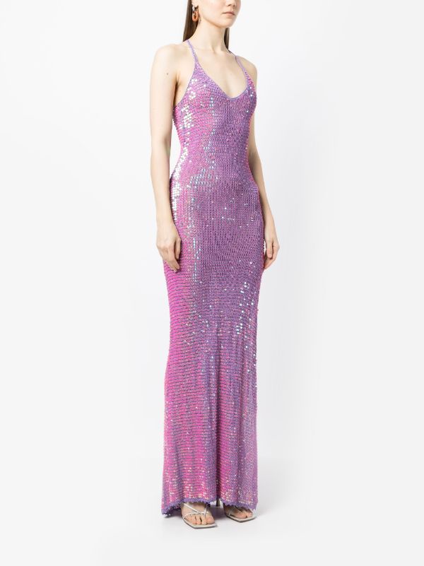 Retrofete Marie sequin-embellished Gown - Farfetch