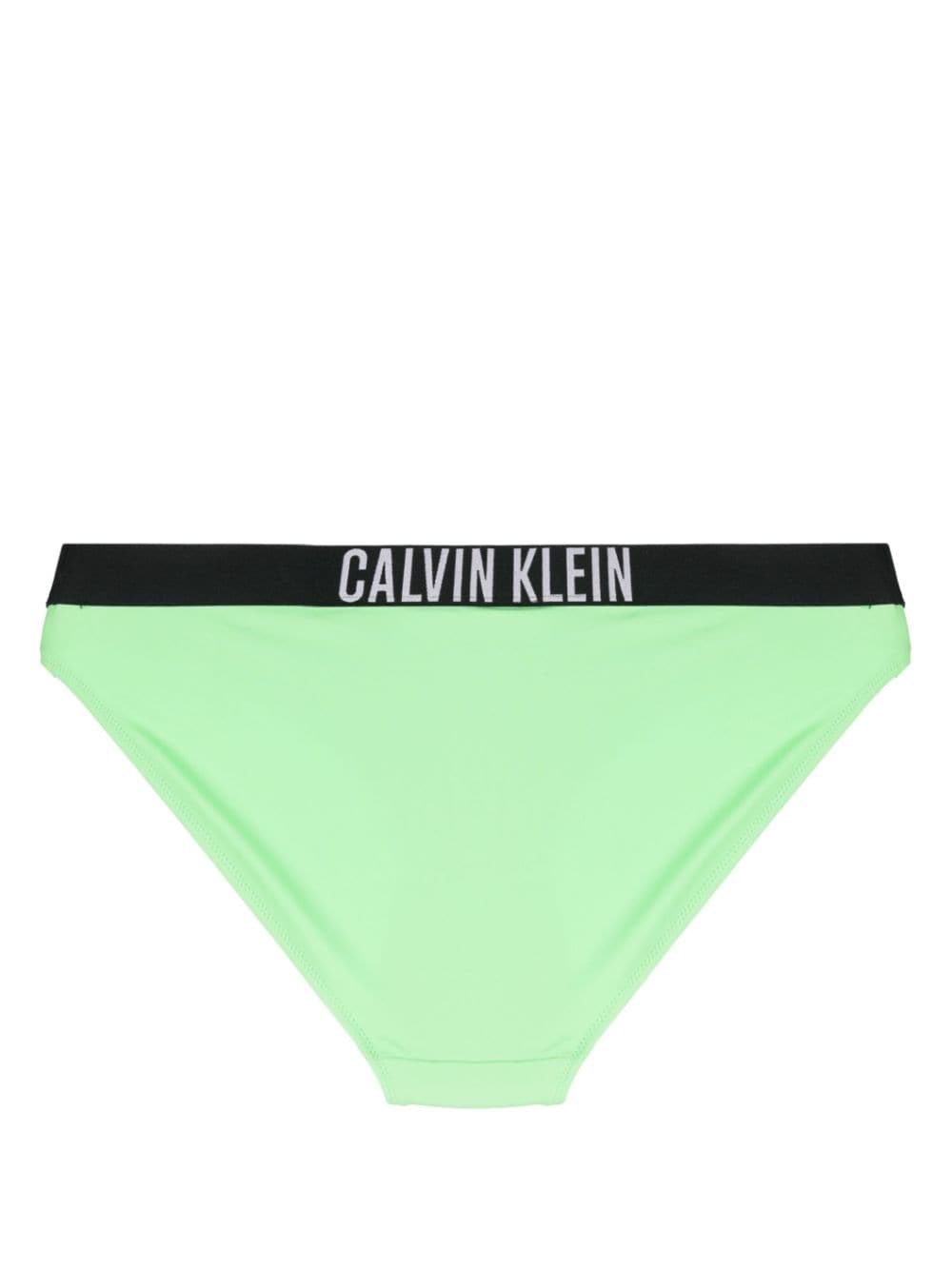 Image 2 of Calvin Klein logo-waistband bikini bottoms