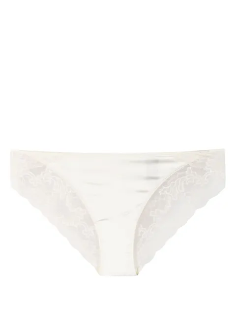 Calvin Klein floral-lace thong