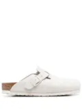 Birkenstock side buckle-detail slippers - White