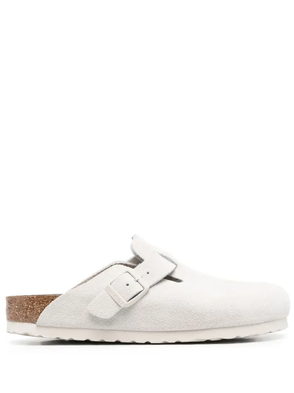 White on sale suede birkenstocks