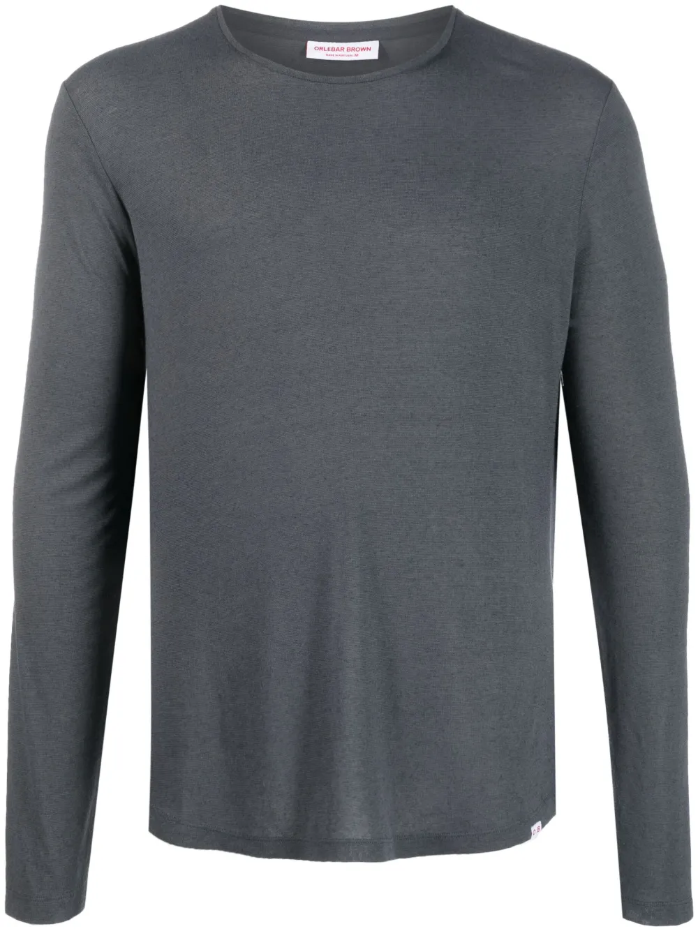 Orlebar Brown round-neck long-sleeve jumper – Grey