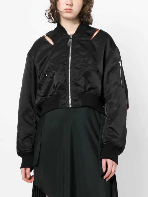 Undercover Rear tie-fastening Bomber Jacket - Farfetch