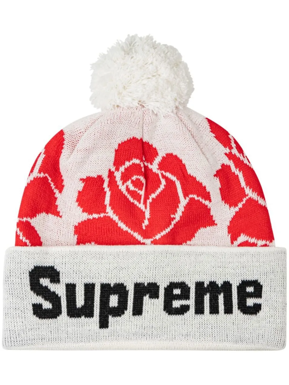 Supreme Logo Repeat Beanie- Black – Streetwear Official