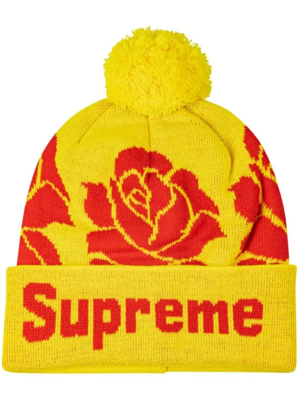 Supreme Rose Knit Beanie - Farfetch