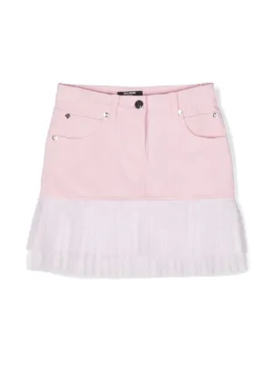 Moncler Enfant プリーツスカート | ピンク | FARFETCH JP