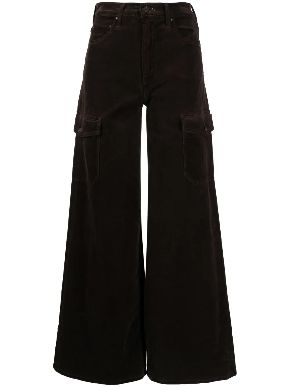 MOTHER The Patch Pocket wide-leg denim jeans