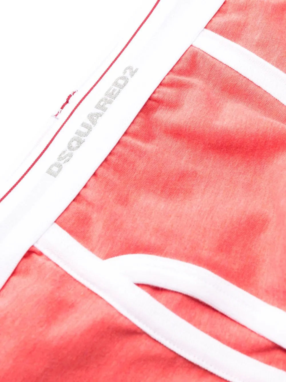 Dsquared2 Logo-embroidered Boxers In Pink