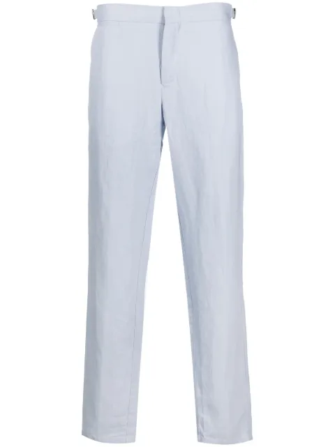 Orlebar Brown Griffon linen straight-leg trousers